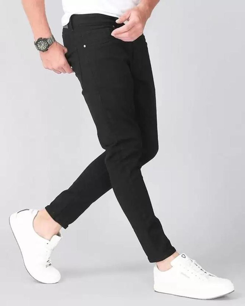 Creatywitty Slim Men Black Jeans Buy Creatywitty Slim Men Black