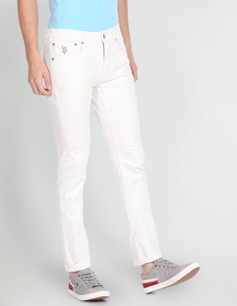 Us polo shop white jeans