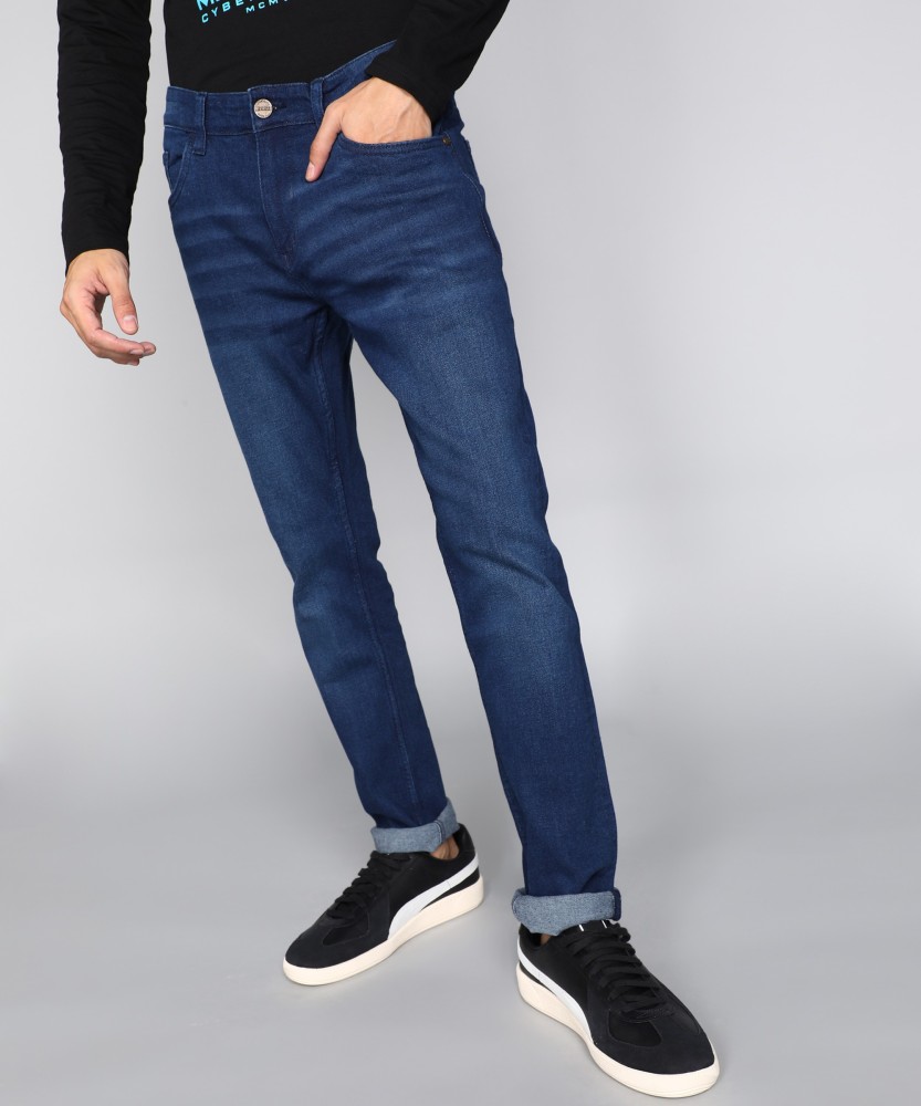 METRONAUT by Flipkart Slim Men Dark Blue Jeans - Buy METRONAUT by Flipkart  Slim Men Dark Blue Jeans Online at Best Prices in India