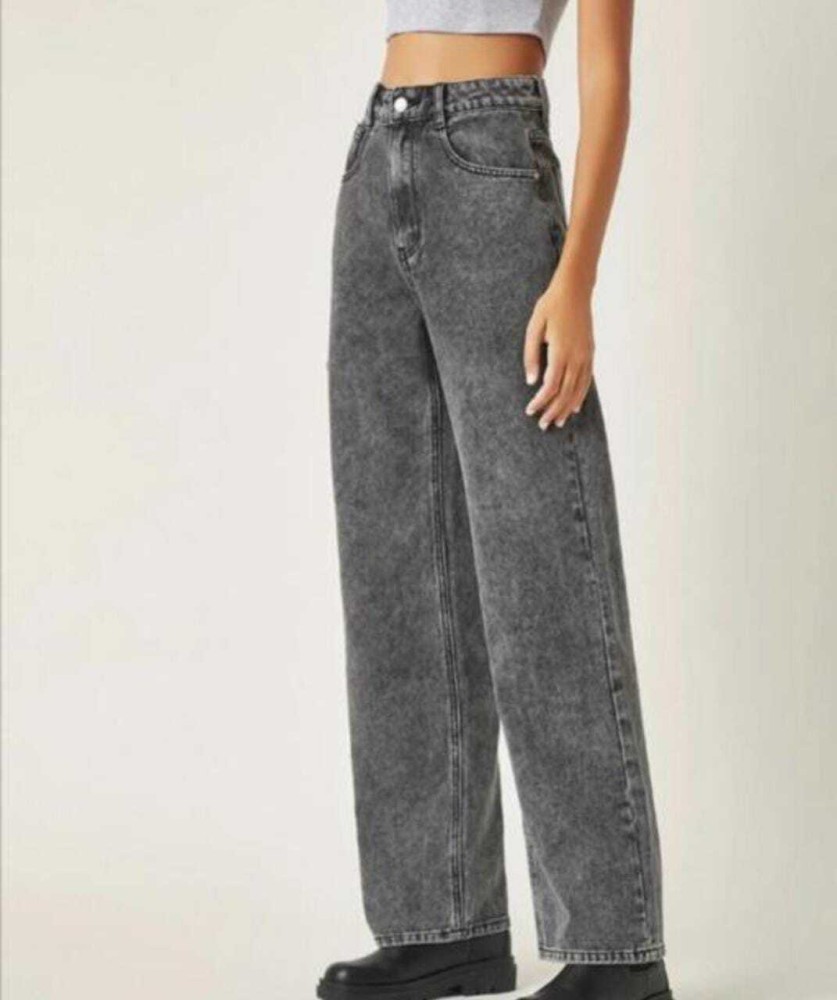 Women's Grey Jeans & Denim Clothing: Shop Online