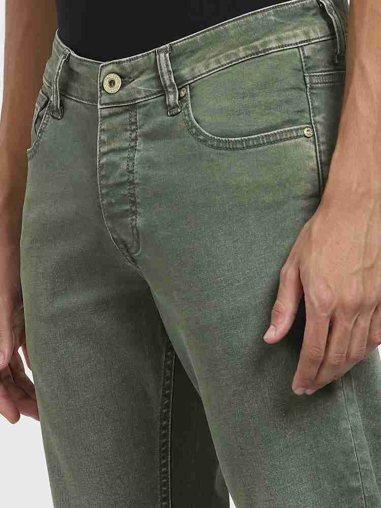 Jack and jones green jeans top