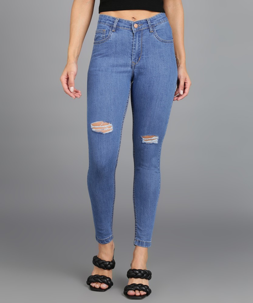 Urbano Fashion Skinny Women Light Blue Jeans - Buy Urbano Fashion Skinny  Women Light Blue Jeans Online at Best Prices in India