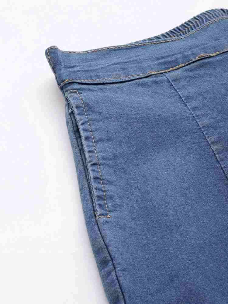 ADBUCKS Skinny Women Blue Jeans - Buy ADBUCKS Skinny Women Blue