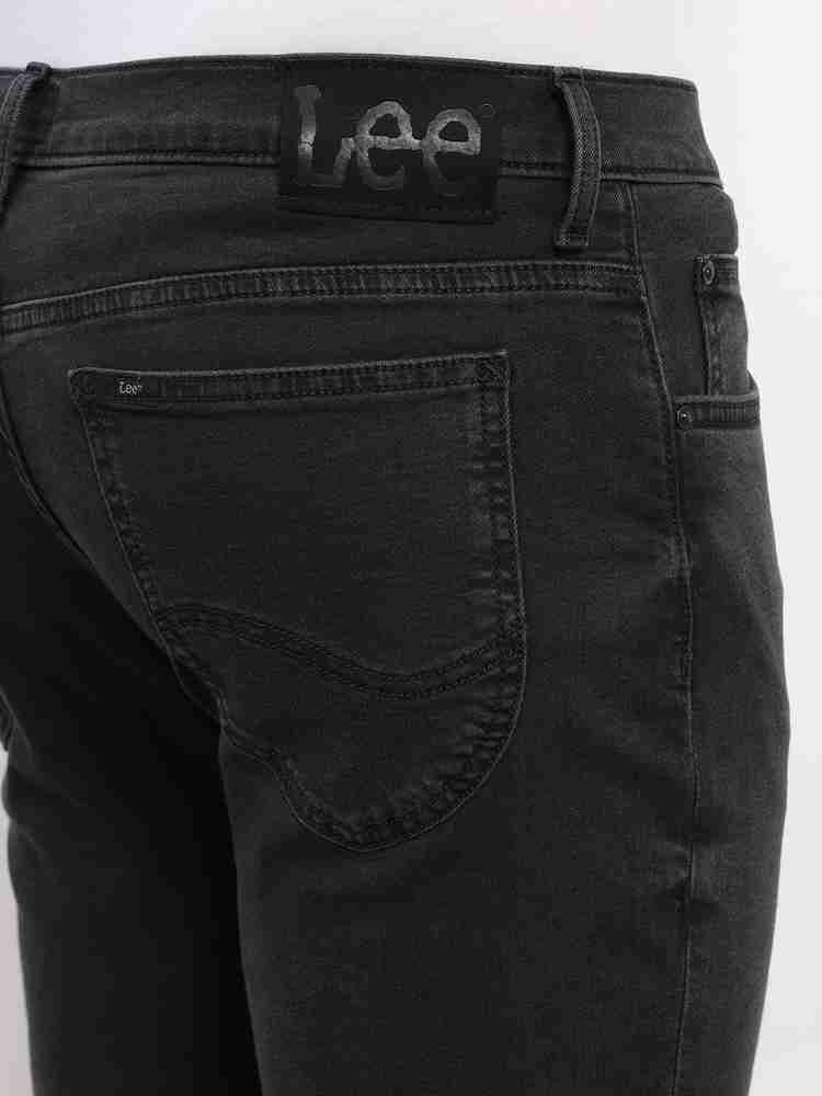 Lee skinny men's black jeans online