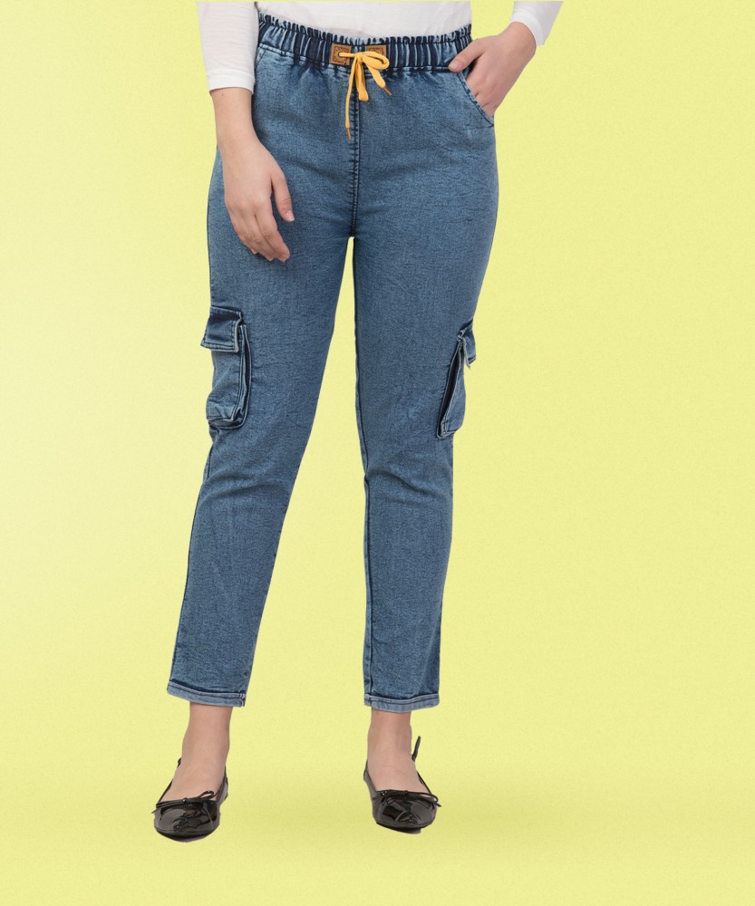 Elastic jeans hot sale womens india