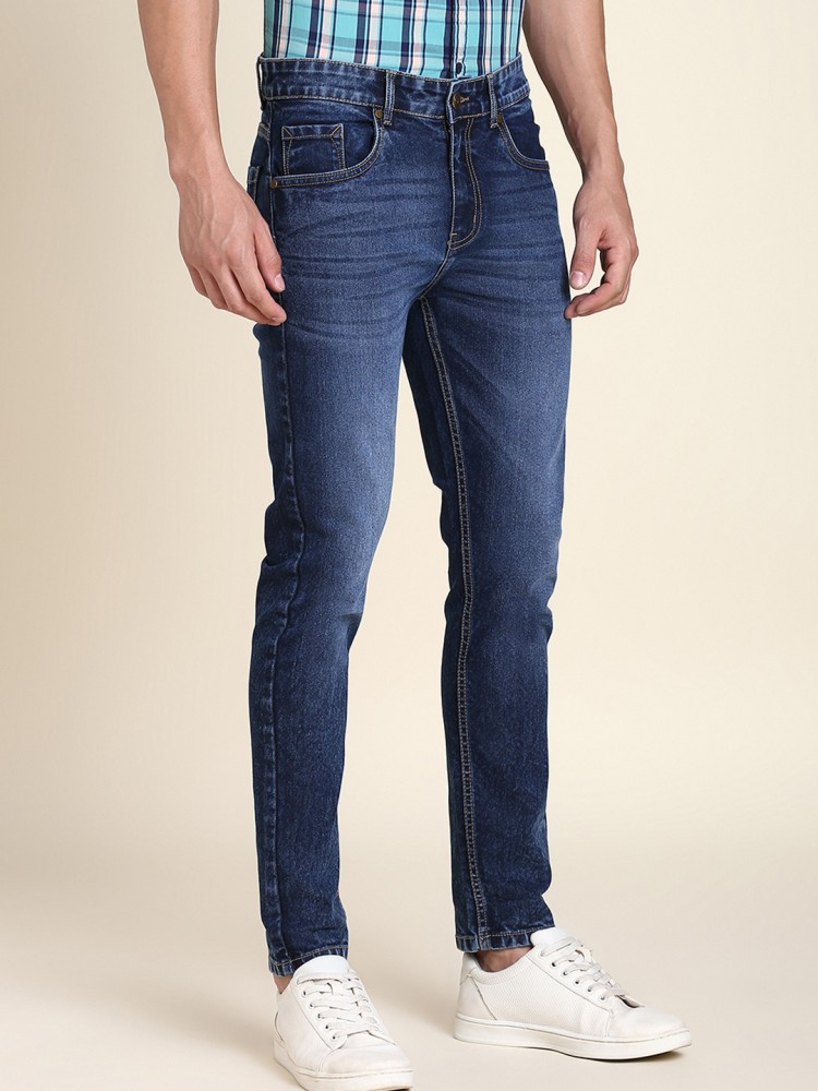 Dennis Lingo Slim Men Dark Blue Jeans - Buy Dennis Lingo Slim Men Dark Blue  Jeans Online at Best Prices in India