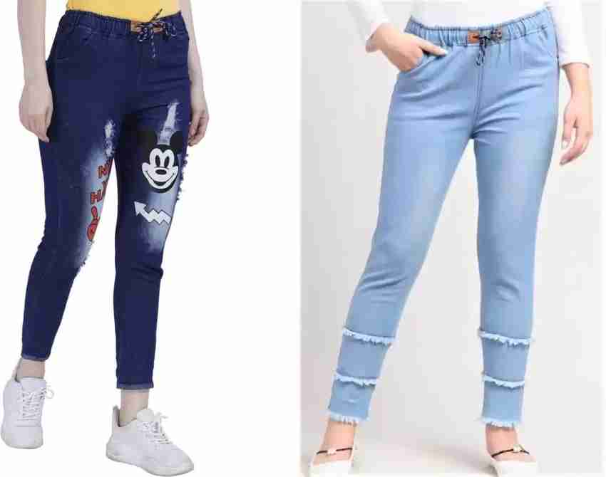 nice look fashion Jogger Fit Girls Blue Jeans Buy nice look fashion Jogger Fit Girls Blue Jeans Online at Best Prices in India Flipkart