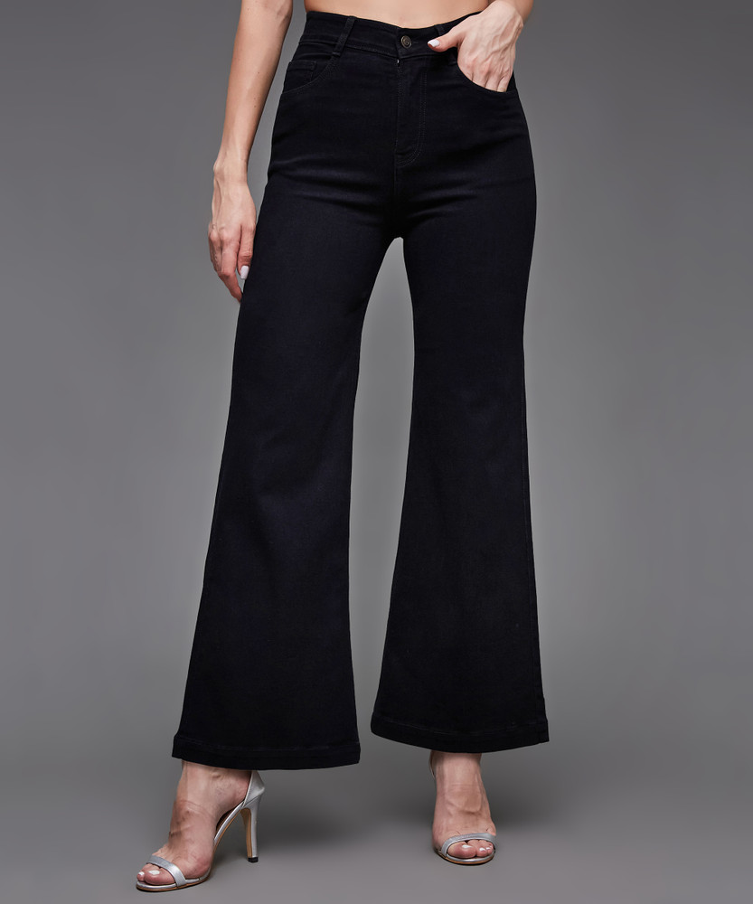 Miss Chase Flared Women Black Jeans Buy Miss Chase Flared Women
