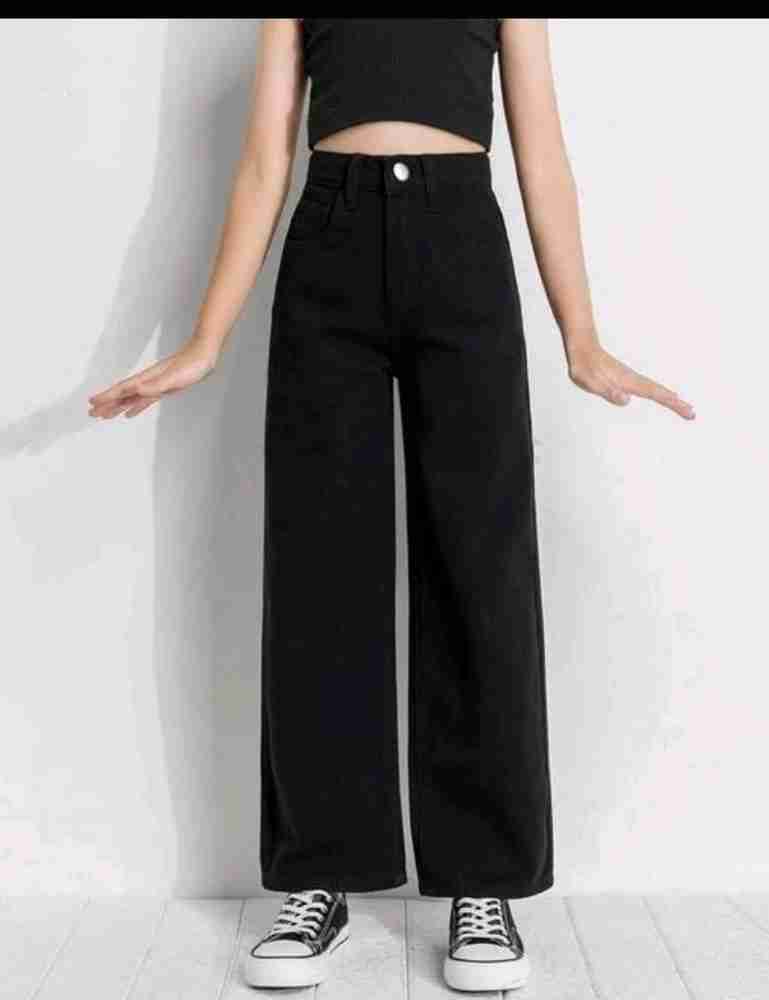 Black colour jeans for girls discount