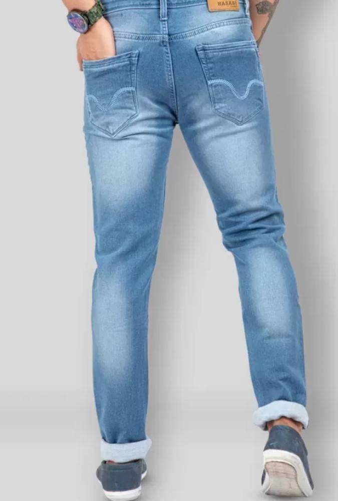 Jen Slim Men Blue Jeans - Buy Jen Slim Men Blue Jeans Online at