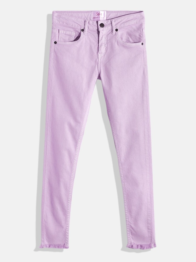 Justice Skinny Girls Purple Jeans Buy Justice Skinny Girls Purple Jeans Online at Best Prices in India Flipkart