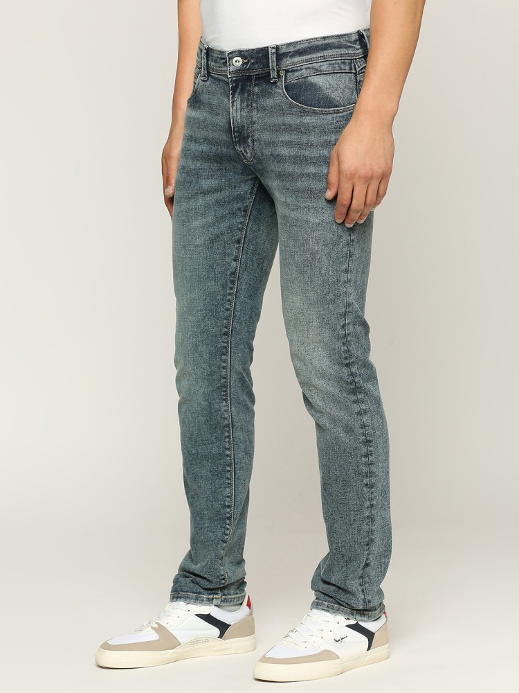 Pepe Jeans Slim Men Blue Jeans Buy Pepe Jeans Slim Men Blue