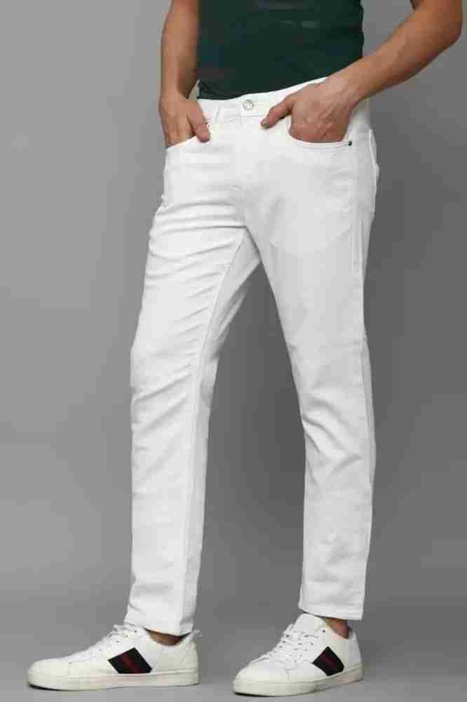 White jeans flipkart on sale