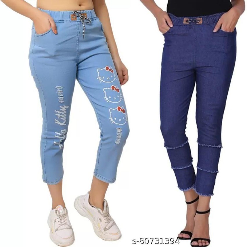 Buy Medium Blue Trousers  Pants for Girls by LC Waikiki Online  Ajiocom