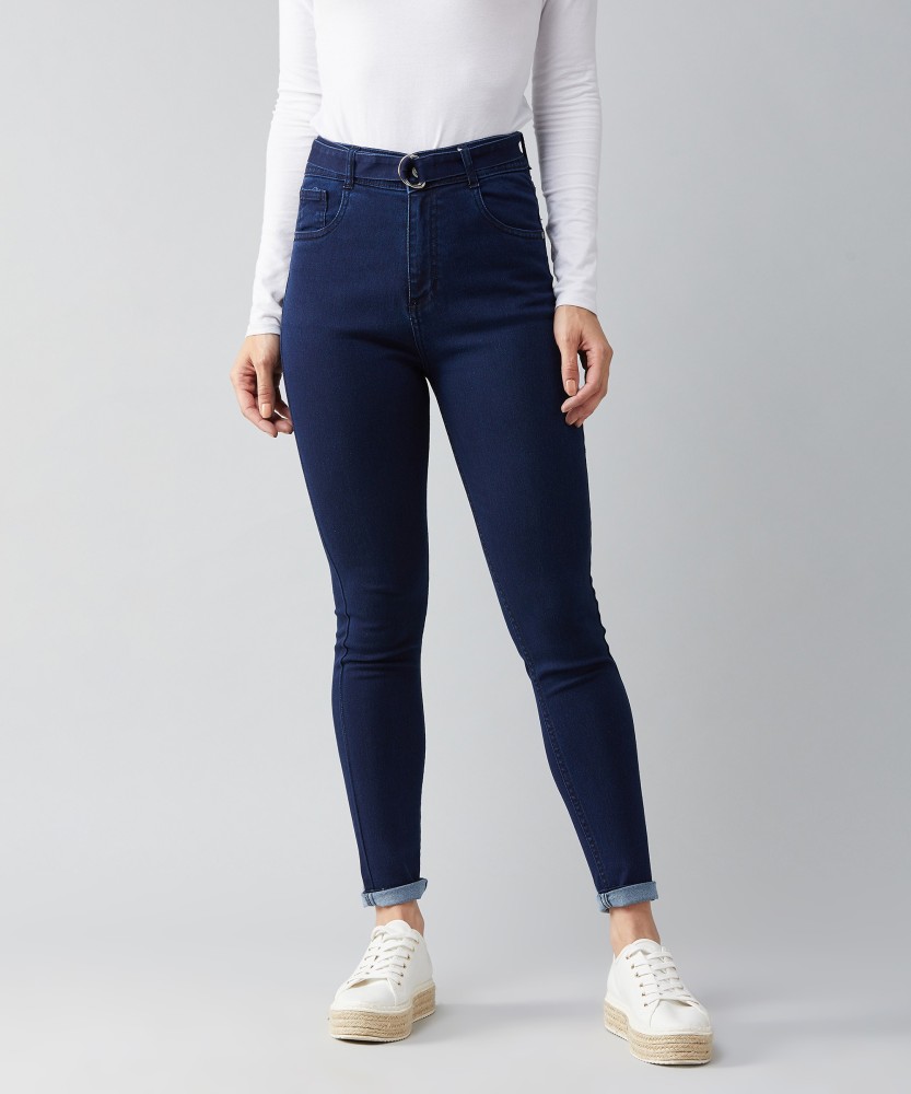 Dark Blue Womens Jeggings - Buy Dark Blue Womens Jeggings Online