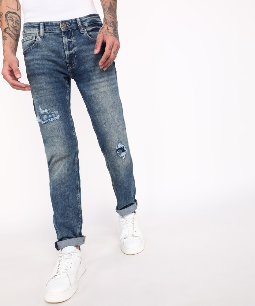 Pepe Jeans Regular Men Blue Jeans - Buy Pepe Jeans Regular Men Blue Jeans  Online at Best Prices in India