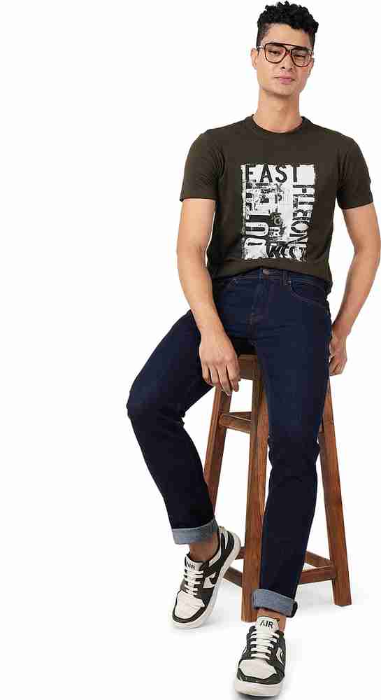 Greenfibre Regular Men Blue Jeans Buy Greenfibre Regular Men