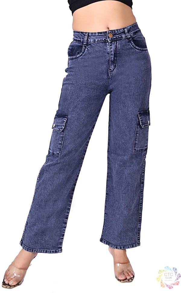 CTC CLUB Boot-Leg Women Dark Blue Jeans - Buy CTC CLUB Boot-Leg