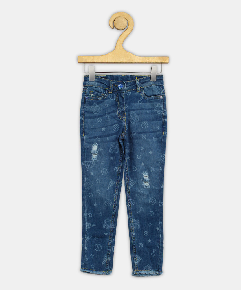 Allen Solly Skinny Girls Blue Jeans Buy Allen Solly Skinny Girls