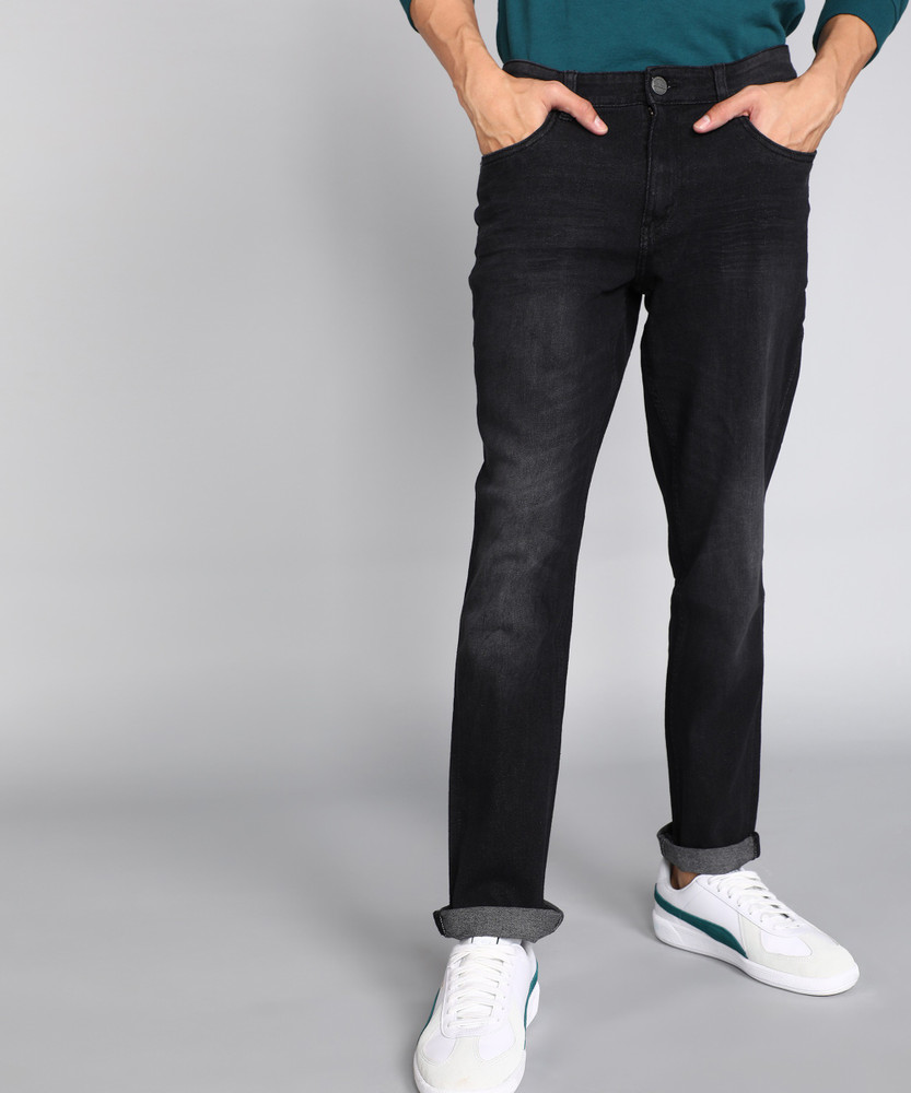 Flipkart black jeans online