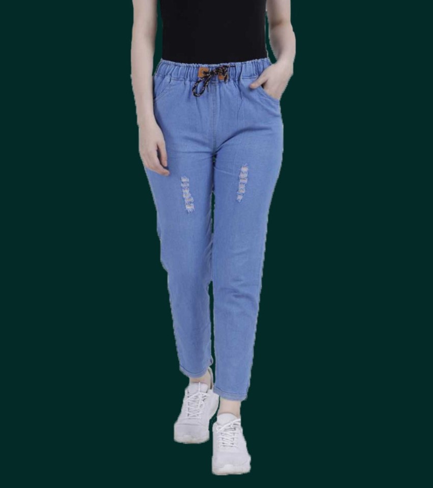 JM JAKMY FASHION Jogger Fit Women Light Blue Jeans Buy JM JAKMY FASHION Jogger Fit Women Light Blue Jeans Online at Best Prices in India Flipkart