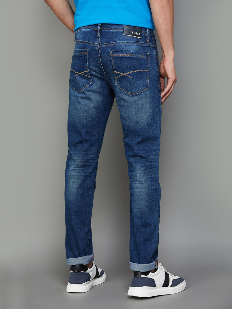 Forca by Lifestyle Regular Men Dark Blue Jeans Buy Forca by