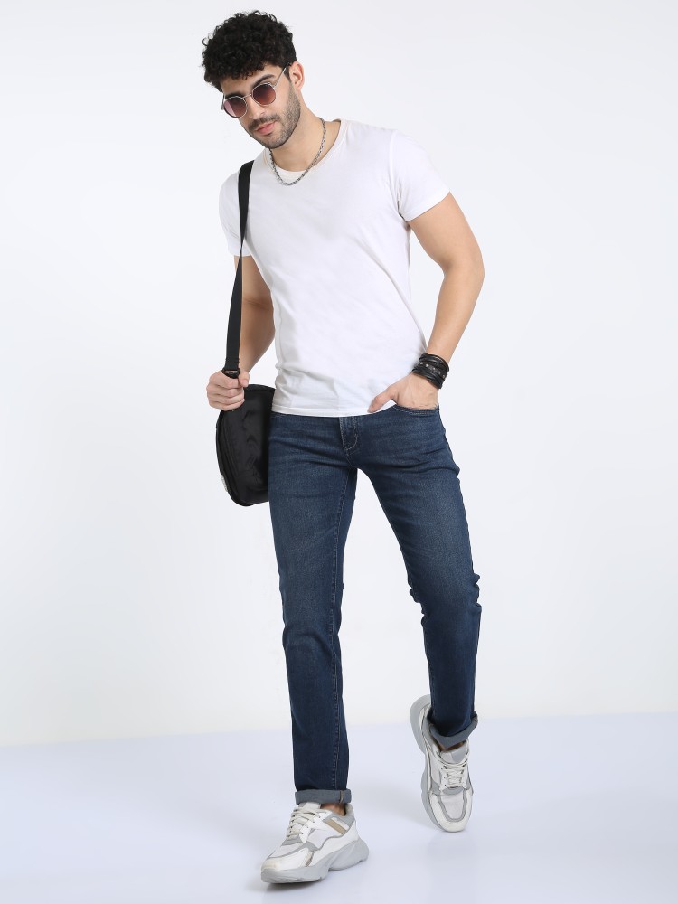 Classic Polo Slim Men Dark Blue Jeans Buy Classic Polo Slim Men Dark Blue Jeans Online at Best Prices in India Flipkart