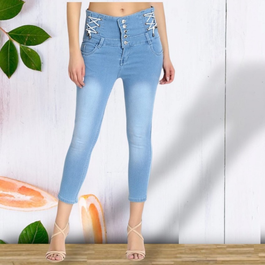 PERFECT FASHION Skinny Women Light Blue Jeans - Buy PERFECT FASHION Skinny Women  Light Blue Jeans Online at Best Prices in India