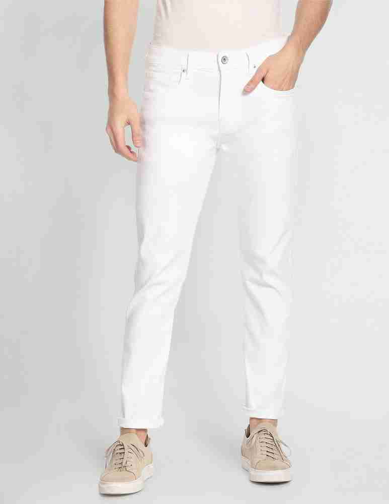 White jeans deals flipkart