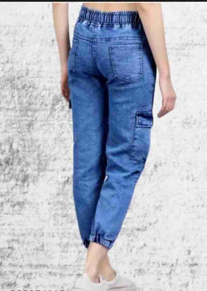 Buy CLOYA Women's Denim Print Fake Jeans Seamless Fleece Lined Leggings,  Full Length Online at desertcartINDIA