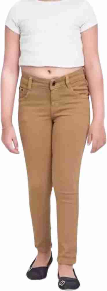 Tan jeans for store girls