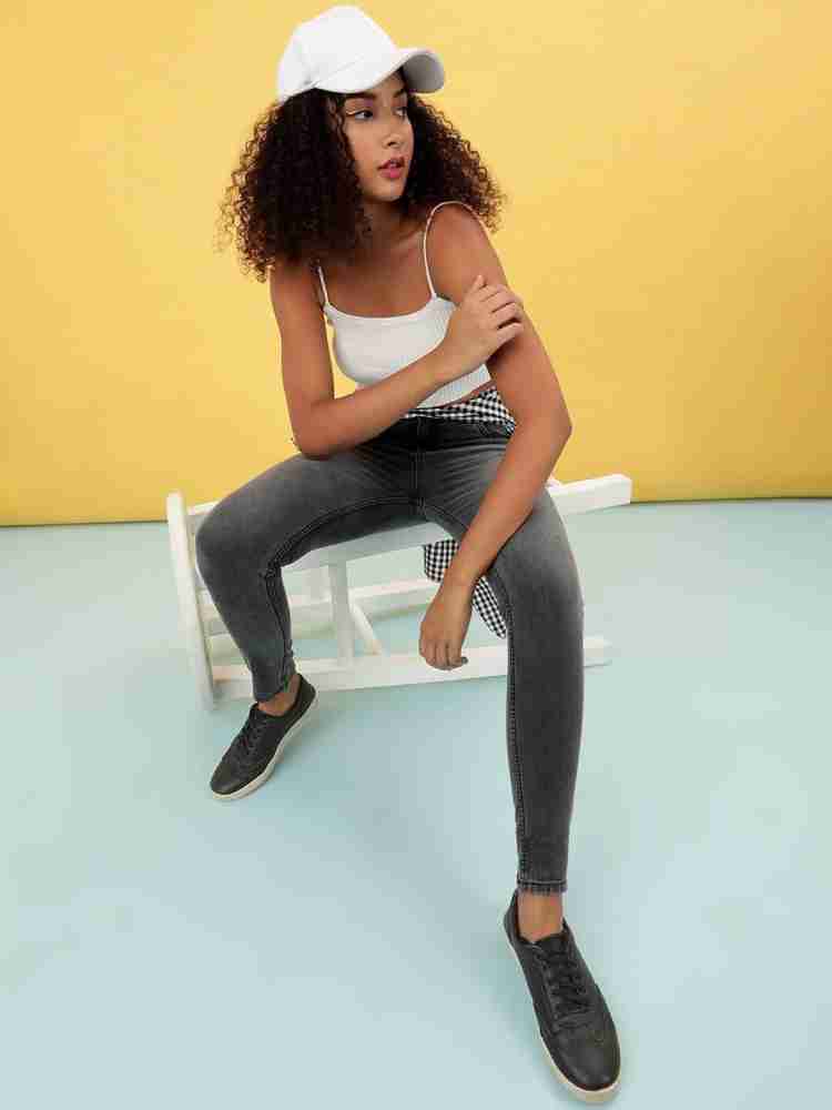 Buy Grey Jeans & Jeggings for Women by FREEHAND Online