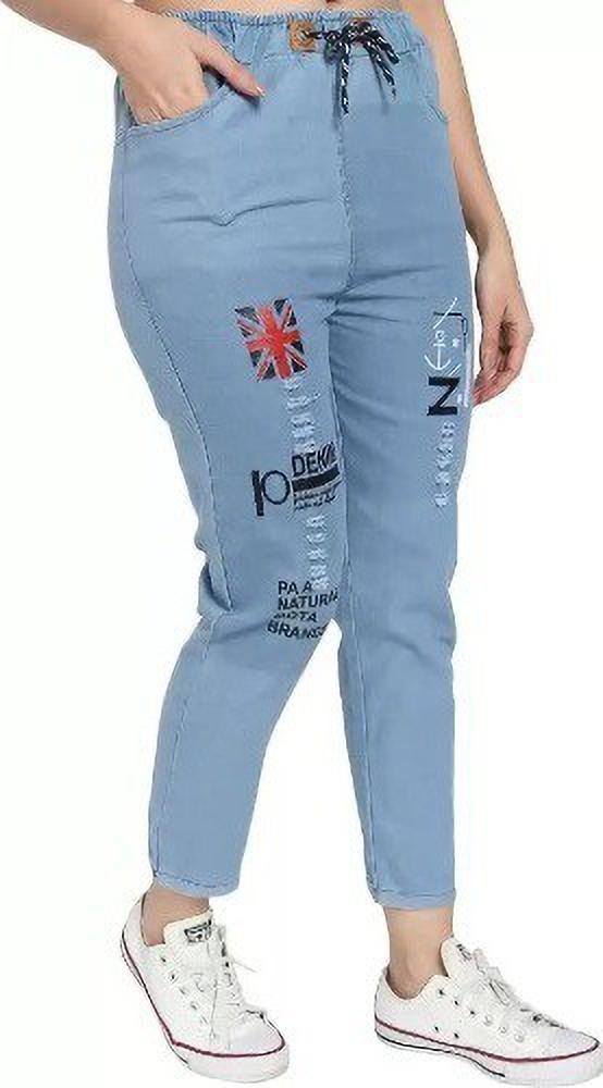 NEHA FASHION Jogger Fit Girls Blue Jeans - Buy NEHA FASHION Jogger Fit Girls  Blue Jeans Online at Best Prices in India