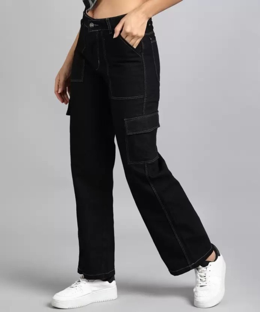 Flipkart black jeans deals for ladies