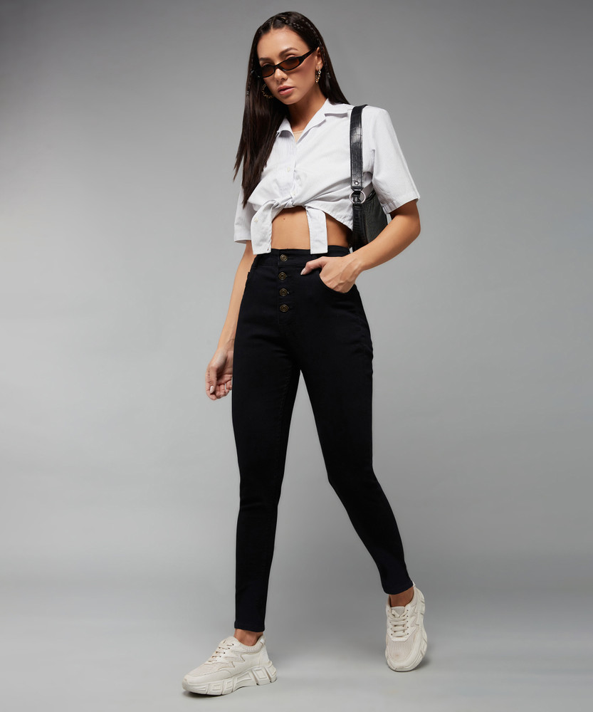 DOLCE CRUDO Skinny Women Black Jeans Buy DOLCE CRUDO Skinny