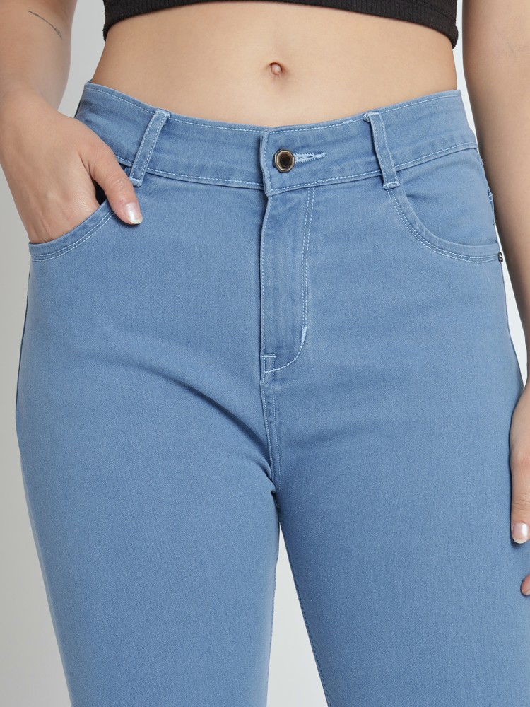 M MODDY Slim Women Light Blue Jeans - Buy M MODDY Slim Women Light Blue  Jeans Online at Best Prices in India