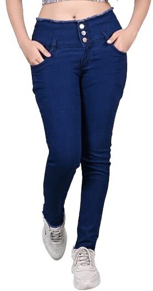 NAMOSTU Regular Girls Dark Blue Jeans Buy NAMOSTU Regular Girls