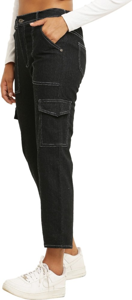 Zihas Fashion Jogger Fit Women Black Jeans - Buy Zihas Fashion Jogger Fit  Women Black Jeans Online at Best Prices in India