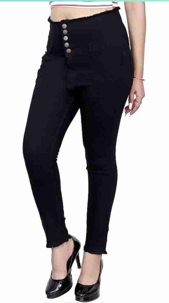 Buy Kanak Jeans and Jeggings for Women and Girl's Black at