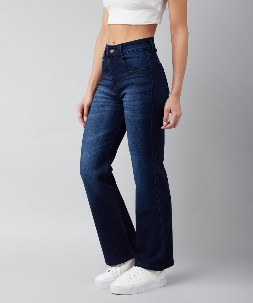 Miss Chase Flared Women Blue Jeans Buy Miss Chase Flared Women Blue Jeans Online at Best Prices in India Flipkart