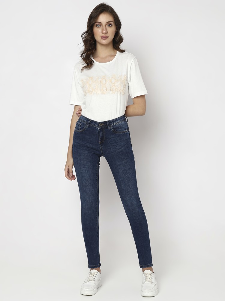 VERO MODA Skinny Women Blue Jeans Buy VERO MODA Skinny Women