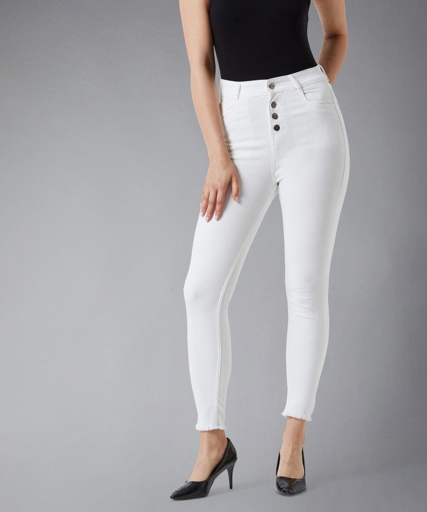 Misses store white jeans