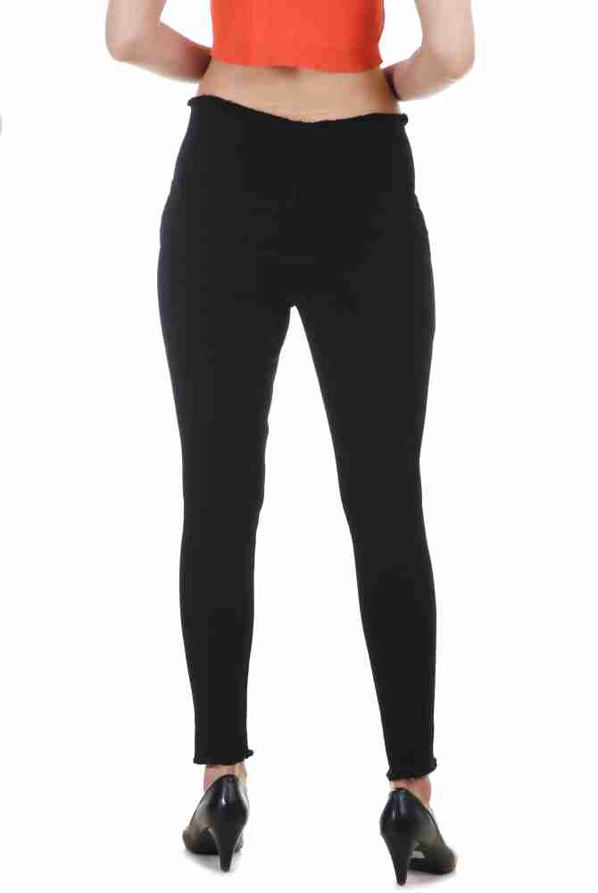 Dolce & Gabbana - Black Viscose Leggings