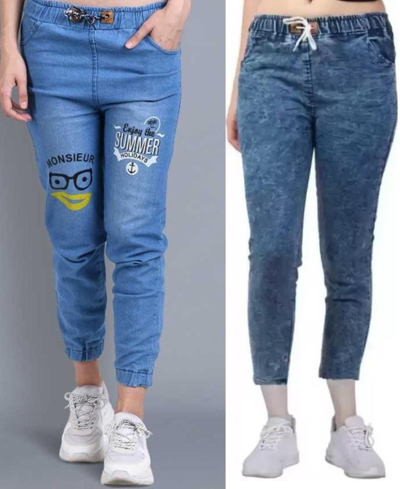 KAISLEY Jogger Fit Girls Multicolor Jeans - Buy KAISLEY Jogger Fit Girls  Multicolor Jeans Online at Best Prices in India