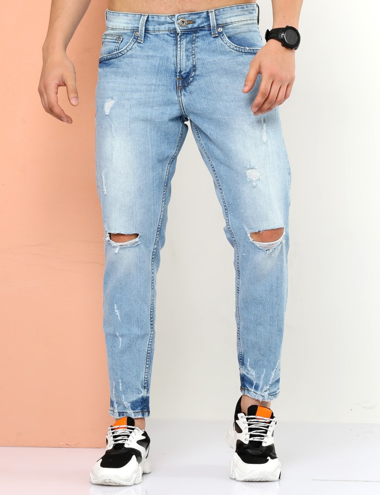 BADMAASH Skinny Men Light Blue Jeans Buy BADMAASH Skinny Men