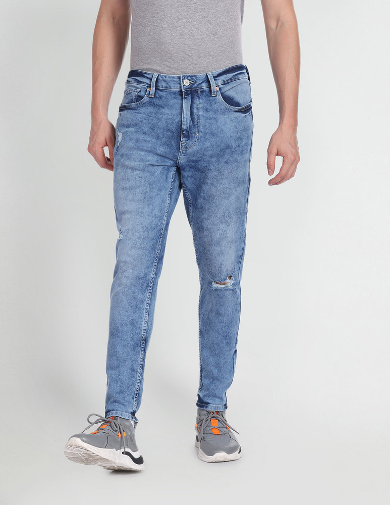 Flying machine tapered fit mens jeans clearance