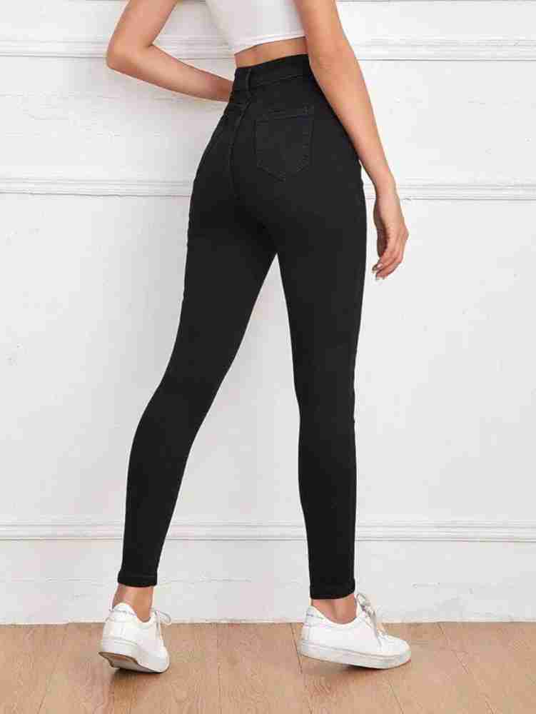 Hollister black jeans top womens