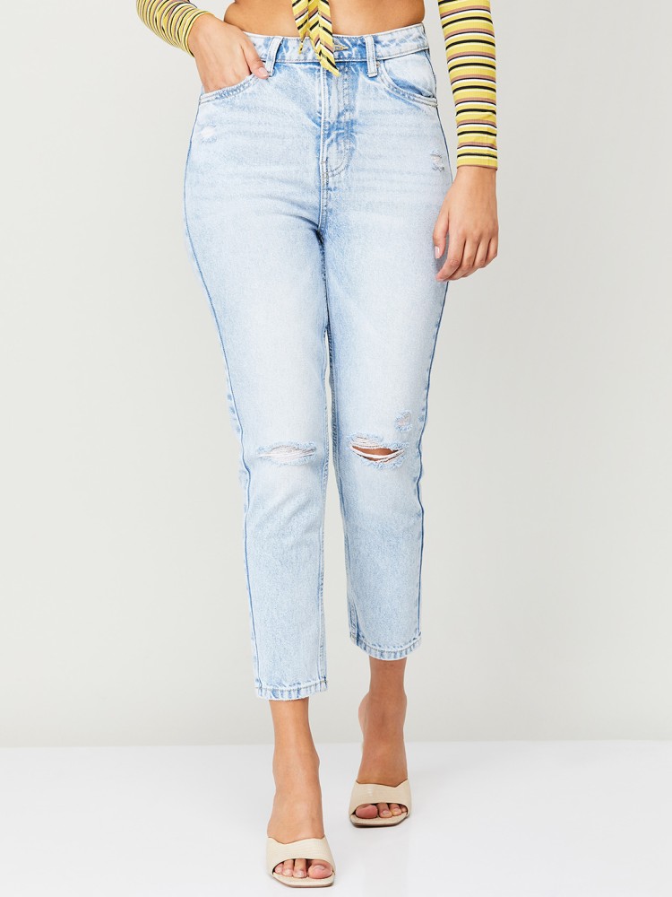 Ginger by Lifestyle Regular Women Blue Jeans Buy Ginger by