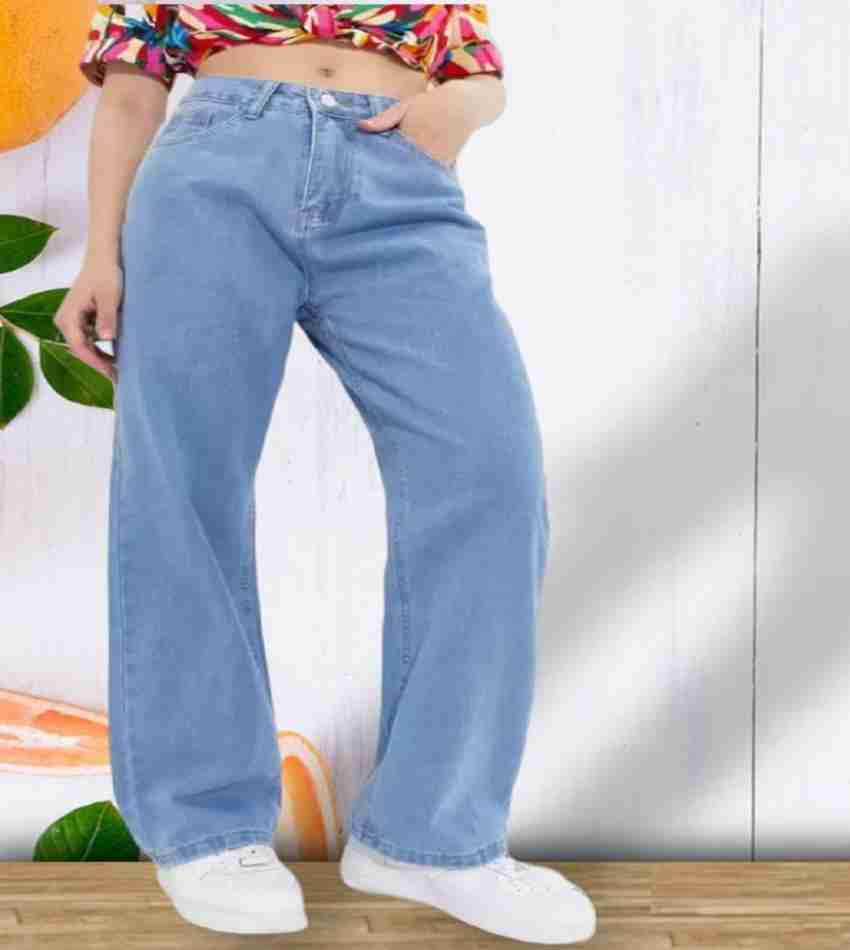PERFECT FASHION Regular Women Light Blue Jeans - Buy PERFECT FASHION  Regular Women Light Blue Jeans Online at Best Prices in India