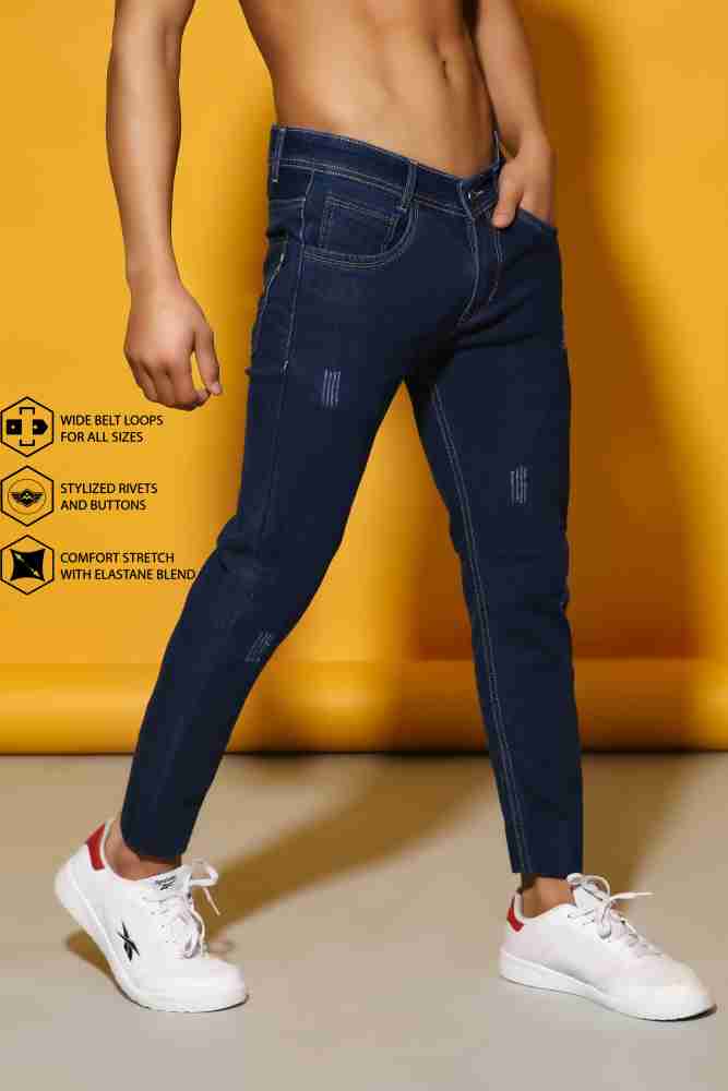 PODGE Slim Men Dark Blue Jeans Buy PODGE Slim Men Dark Blue Jeans Online at Best Prices in India Flipkart